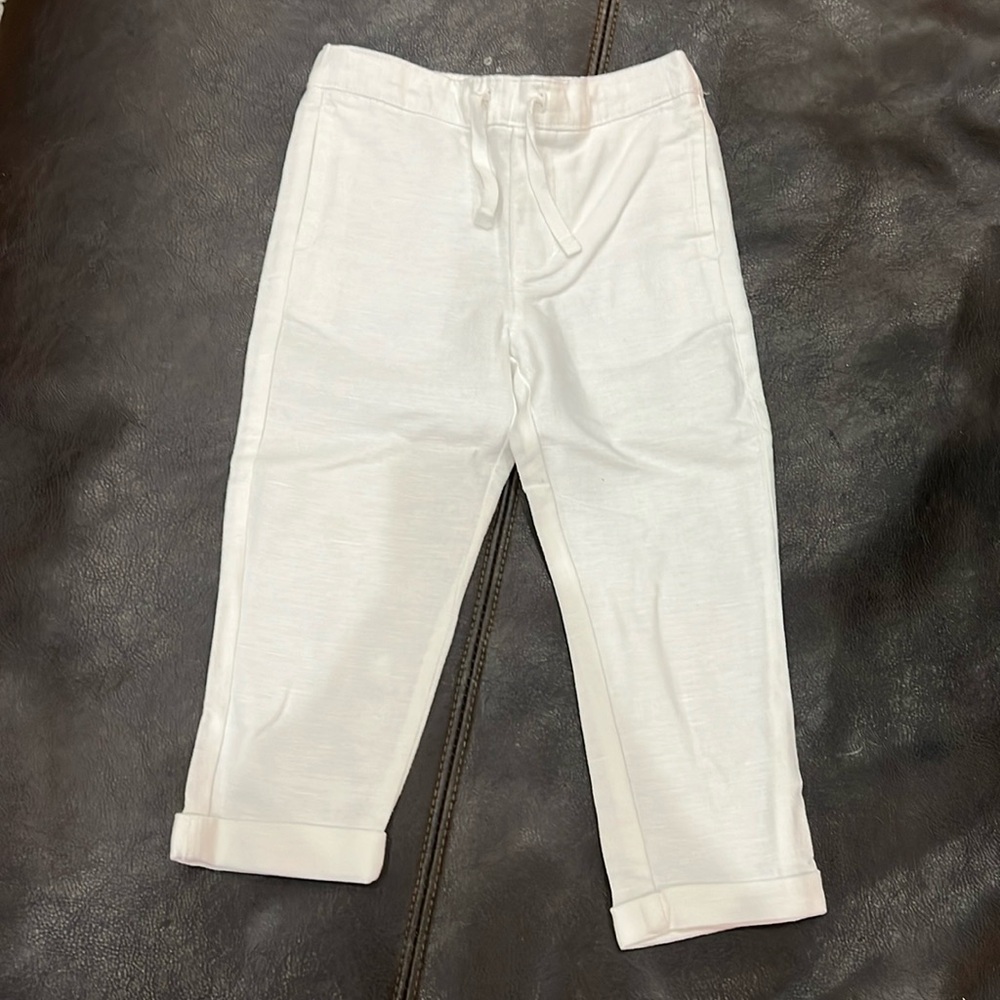 THE LINEN-COTTON PULL-ON PANT